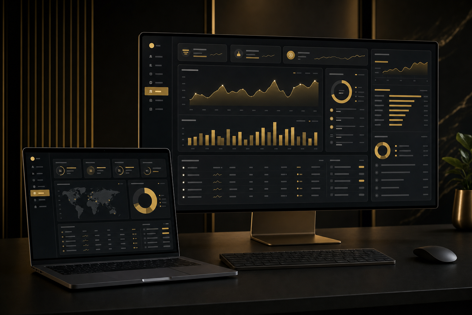 Enterprise Dashboard UI