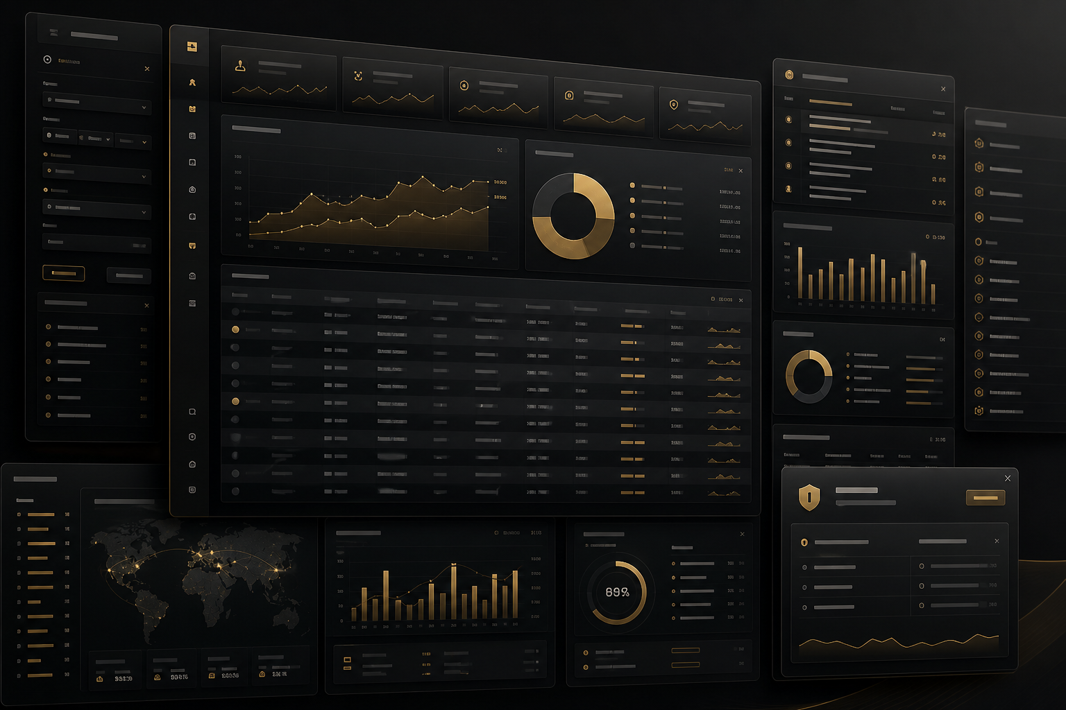 Enterprise dashboard development preview