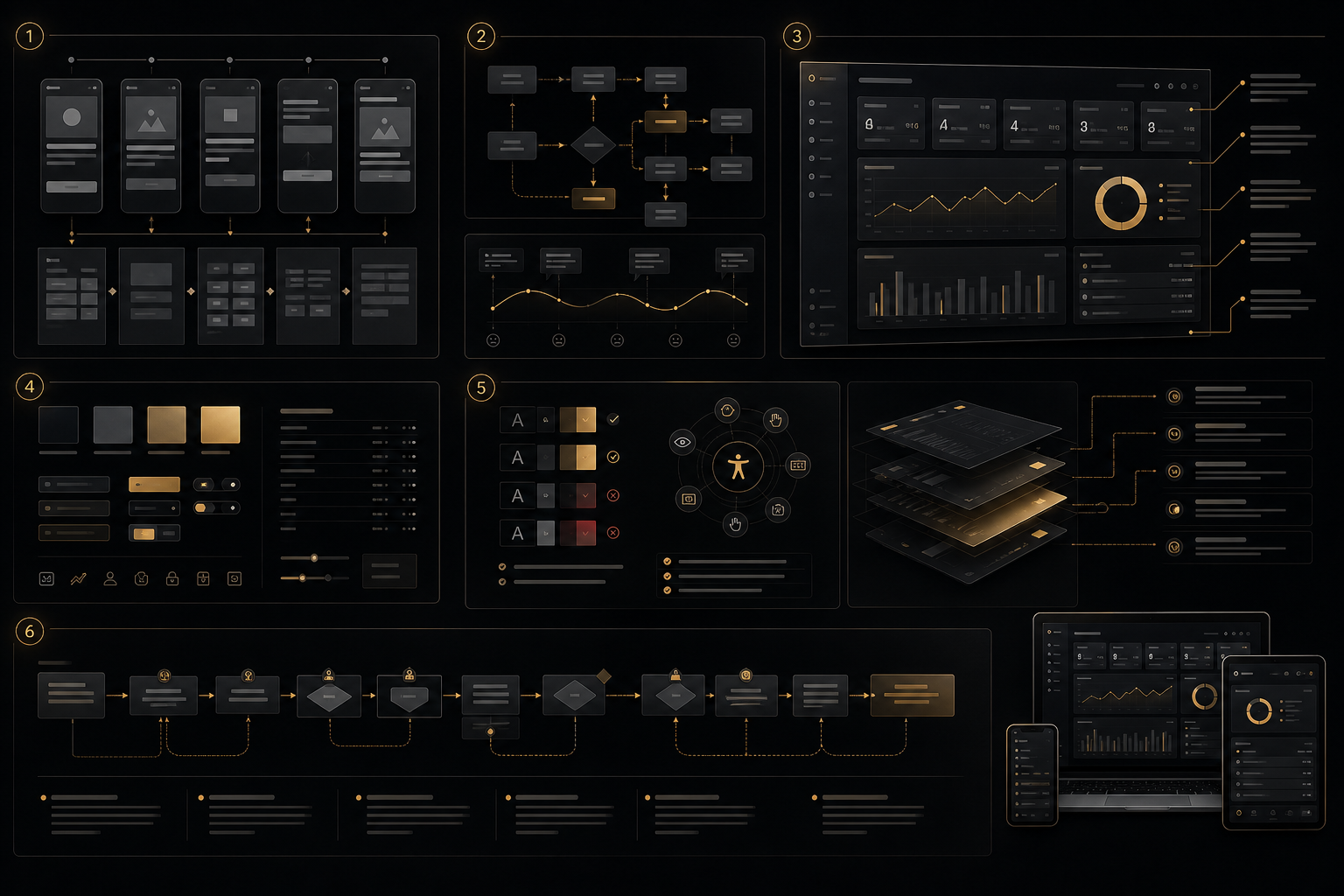 Enterprise UX design workflow preview